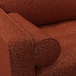 Мебельная ткань Шенилл терракотовый цвет 138 см T4-44 варинант исполнения - 6 | Loft Concept в Ульяновске