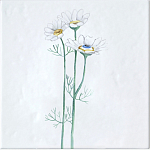 Плитка с узором Ромашки варинант исполнения - 2 | Loft Concept в Ульяновске