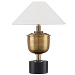 Настольная лампа с конусовидным тканевым абажуром Striving for Excellence варинант исполнения - 2 | Loft Concept в Ульяновске