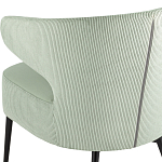 Современное мягкое кресло на металлических ножках Rakush Pistachio варинант исполнения - 7 | Loft Concept в Ульяновске