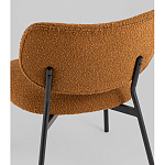 Кресло лаунж Jamie букле горчичный варинант исполнения - 3 | Loft Concept в Ульяновске