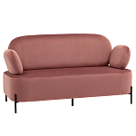 Диван в велюровой обивке цвета пыльная роза COLOR BLOCK варинант исполнения - 1 | Loft Concept в Ульяновске