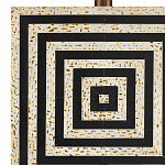 Настольная лампа с квадратным основанием и прямоугольным абажуром Neat Lines варинант исполнения - 1 | Loft Concept в Ульяновске