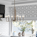  Люстра с прозрачными рифлеными цилиндрическими плафонами Kichler варинант исполнения - 27 | Loft Concept в Ульяновске