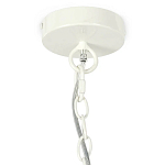 Люстра декорированная белыми деревянными бусинами White Wooden Beads Chandelier варинант исполнения - 3 | Loft Concept в Ульяновске