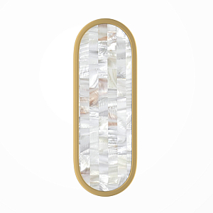 Бра перламутровый Lunaris 30 см