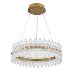 Люстра круглая с декоративными элементами в виде лепестков Round Light Flashing варинант исполнения - 4 | Loft Concept в Ульяновске