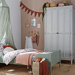 Шкаф белый Silva White Cabinet варинант исполнения - 6 | Loft Concept в Ульяновске