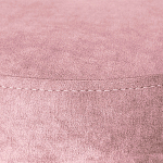 Банкетка круглая пыльно-розовый велюр на 4-х металлических ножках золотого цвета SANJAY варинант исполнения - 4 | Loft Concept в Ульяновске