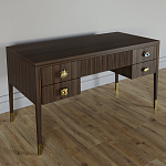 Письменный стол с 4-мя ящиками Elsa Dreams Walnut варинант исполнения - 1 | Loft Concept в Ульяновске