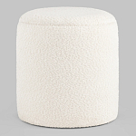 Дизайнерский Пуф Букле Poof Alice White Boucle  варинант исполнения - 5 | Loft Concept в Ульяновске