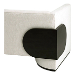 Дизайнерский Двухместный диван Florida Sofa  с элегантным деревянным декором  варинант исполнения - 4 | Loft Concept в Ульяновске