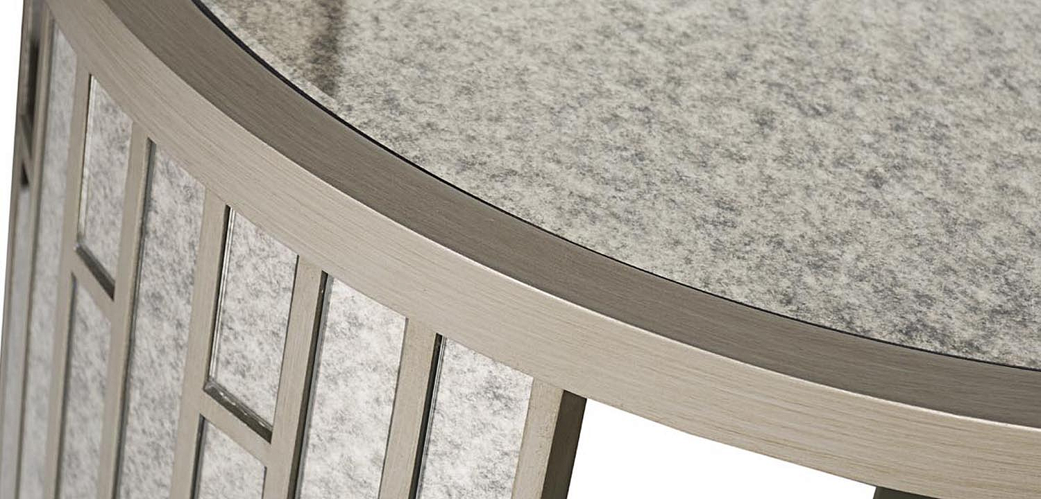 Тумба круглая Mirror Blocks Nightstand Тумба круглая Mirror Blocks Nightstand - Loft-Concept в Ульяновске