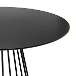 Круглый обеденный стол с основанием в виде конуса Dining table in Loft Style варинант исполнения - 2 | Loft Concept в Ульяновске