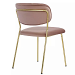 Стул Singer Chair без подлокотников Розовый Велюр варинант исполнения - 3 | Loft Concept в Ульяновске