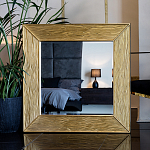 Зеркало квадратное в фактурной раме Pattern варинант исполнения - 6 | Loft Concept в Ульяновске