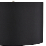 Настольная лампа с белым фактурным корпусом и черным абажуром Twisted варинант исполнения - 2 | Loft Concept в Ульяновске