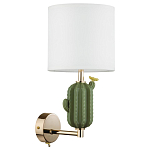 Бра с декором в виде кактуса из керамики Opuntia варинант исполнения - 1 | Loft Concept в Ульяновске