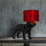 Настольная лампа COLLECTION OF DOGS с абажуром Бульдог варинант исполнения - 4 | Loft Concept в Ульяновске