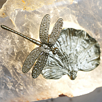 Бра Декоративный лист с стрекозой Glacial Fragment варинант исполнения - 1 | Loft Concept в Ульяновске