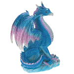 Декоративная статуэтка Дракон Blue Pink Dragon Statuette варинант исполнения - 1 | Loft Concept в Ульяновске