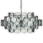 Люстра с каскадом из круглых стеклянных дисков Small Round Sequins варинант исполнения - 3 | Loft Concept в Ульяновске