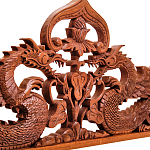 Панно из дерева драконы Panel With Trees варинант исполнения - 2 | Loft Concept в Ульяновске