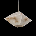 Подвесной светильник с фигурным плафоном Stone Prism варинант исполнения - 3 | Loft Concept в Ульяновске