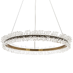 Кольцевая люстра с хрустальным декором Rowan Crystal Ring Horizontal Chandelier варинант исполнения - 1 | Loft Concept в Ульяновске