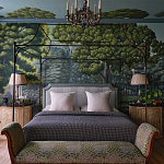 Обои ручная роспись Malmaison Special Colourway on Auguste scenic paper варинант исполнения - 1 | Loft Concept в Ульяновске