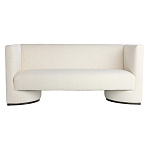 Дизайнерский Двухместный диван Florida Sofa  с элегантным деревянным декором  варинант исполнения - 2 | Loft Concept в Ульяновске