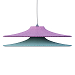 Подвесной вязаный светильник в двухцветном исполнении «Двойной Токио»  варинант исполнения - 4 | Loft Concept в Ульяновске