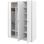 Шкаф белый трёхдверный для одежды Antique Order варинант исполнения - 2 | Loft Concept в Ульяновске