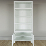Книжный Стеллаж Elsa Dreams White с задней стенкой варинант исполнения - 4 | Loft Concept в Ульяновске