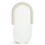 Зеркало овальное Curved Furniture бежевое варинант исполнения - 1 | Loft Concept в Ульяновске