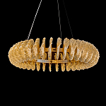 Люстра круглая с фактурными элементами в виде ракушек Inspired Sea варинант исполнения - 1 | Loft Concept в Ульяновске