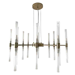 Люстра подвесная с 20-ю цилиндрическими матовыми плафонами Delta Light варинант исполнения - 2 | Loft Concept в Ульяновске