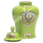 Фарфоровая ваза с крышкой Eden Garden варинант исполнения - 2 | Loft Concept в Ульяновске