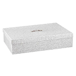 Чайный сервиз белого цвета из фарфора на 6 персон 15 предметов Floral Charm варинант исполнения - 2 | Loft Concept в Ульяновске