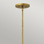 Подвесной светильник с матовым стеклянным коническим плафоном в современном стиле Hinkley варинант исполнения - 6 | Loft Concept в Ульяновске