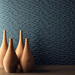 Гипсовая 3D Панель M-27 варинант исполнения - 1 | Loft Concept в Ульяновске