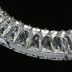 Люстра круглая с прозрачной хрустальной рамкой Maude Crystal Light варинант исполнения - 10 | Loft Concept в Ульяновске