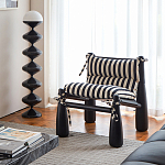 Кресло черно-белое со съемными подушками Celebrity варинант исполнения - 7 | Loft Concept в Ульяновске