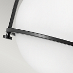 Потолочный светильник с плафоном в форме белого матового шара Hinkley варинант исполнения - 3 | Loft Concept в Ульяновске