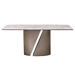 Стол обеденный керамический серый Servorios варинант исполнения - 1 | Loft Concept в Ульяновске