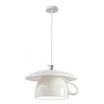 Подвесные светильники в виде белой посуды Flower Reversal варинант исполнения - 8 | Loft Concept в Ульяновске