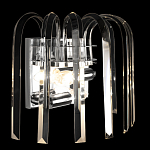 Бра цвета никель с изогнутыми хрустальными элементами Radiant Ribbons варинант исполнения - 5 | Loft Concept в Ульяновске