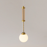 Подвесной светильник со стеклянными вставками Helios варинант исполнения - 2 | Loft Concept в Ульяновске