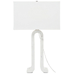 Настольная лампа на арочном корпусе с прямоугольным абажуром One Piece Support варинант исполнения - 4 | Loft Concept в Ульяновске