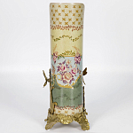 Фарфоровая ваза с бронзовыми элементами Eden Garden варинант исполнения - 3 | Loft Concept в Ульяновске